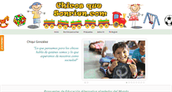 Desktop Screenshot of chicosquesonrien.com